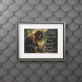 Fine Art Print — "I Have Lost Myself" Figurative Passepartout Print