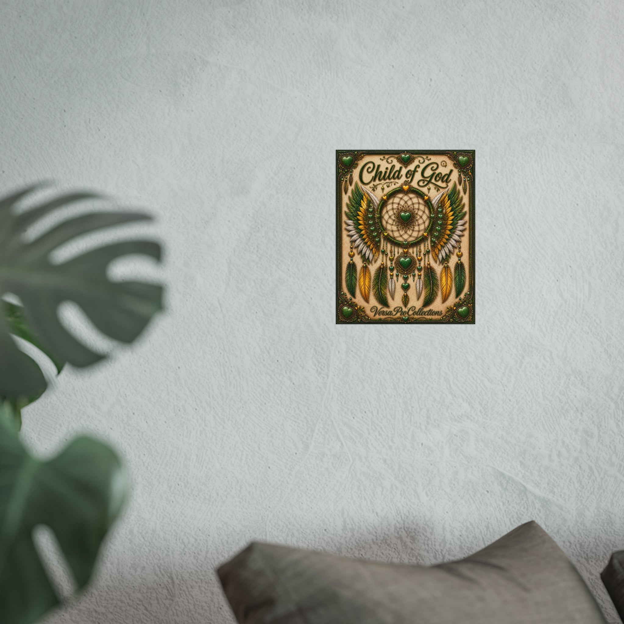 Fine Art Poster — "Child of God" Dreamcatcher Wall Art (Spiritual Inspirational Decor)