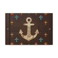 Anchor Wall Art Canvas — "Hope Is the Anchor of the Soul" Nautical Rustic Decor