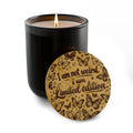 Limited Edition Soy Candle — 14oz Engraved 'I Am Not Weird' Luxury Scented Candle