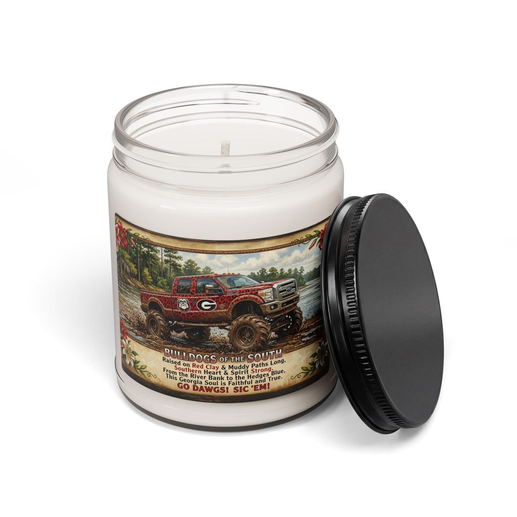 Georgia Bulldogs Truck Scented Soy Candle — 9oz "Go Dawgs! Sic 'Em"