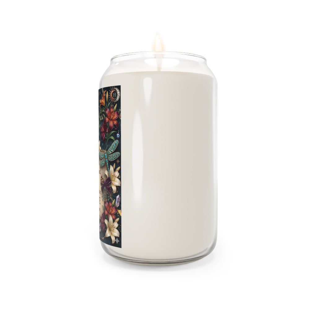 Dream Believe Journey Scented Soy Candle — 13.75 oz Inspirational Floral Jar