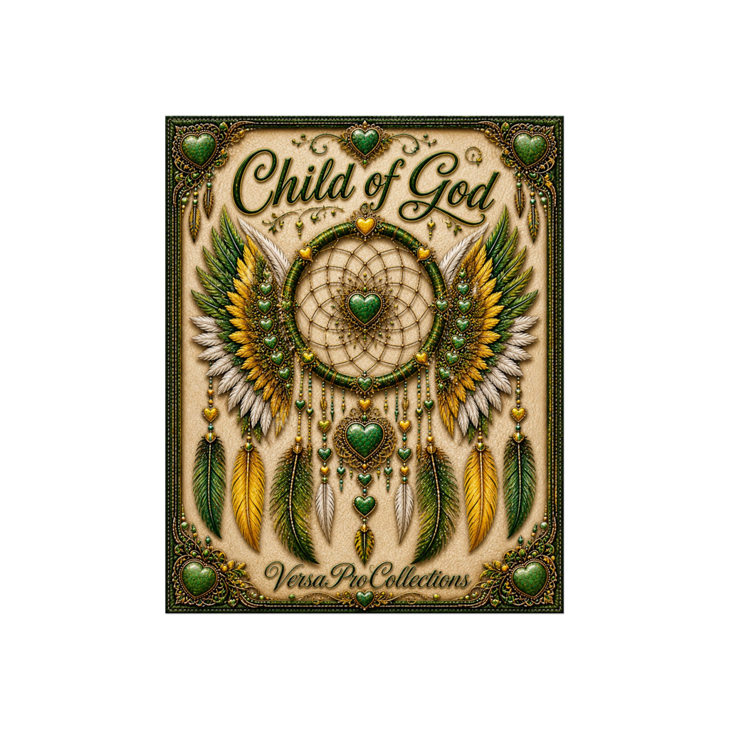 Fine Art Poster — "Child of God" Dreamcatcher Wall Art (Spiritual Inspirational Decor)
