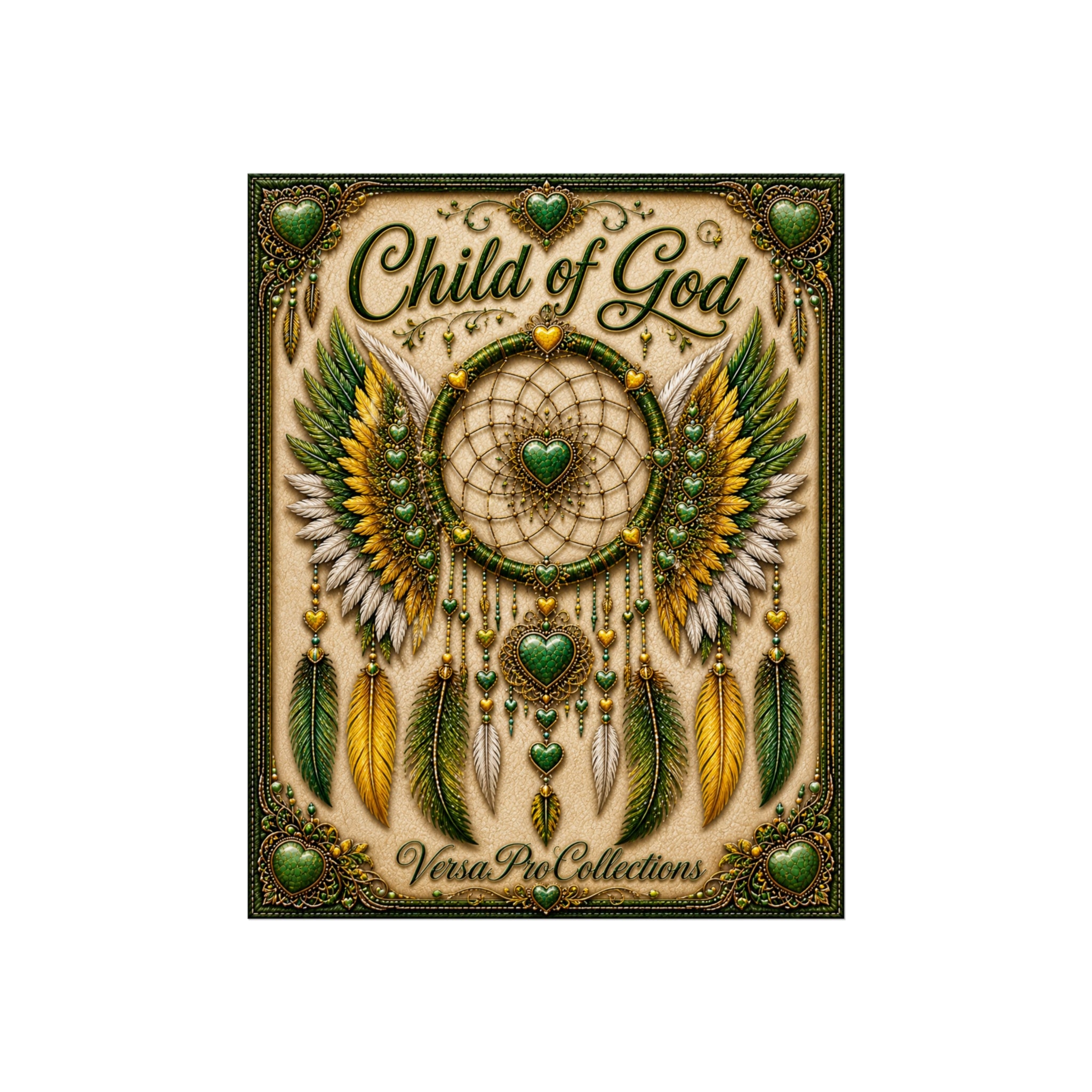 Fine Art Poster — "Child of God" Dreamcatcher Wall Art (Spiritual Inspirational Decor)
