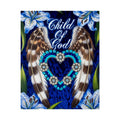 Child of God Angel Wing Poster – Inspirational Rolled Wall Art